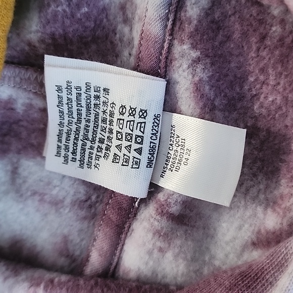 NEW! PINK Victoria's Secret Tie Dye Everyday Perfect Full Zip Hoodie Small - Picture 6 of 10